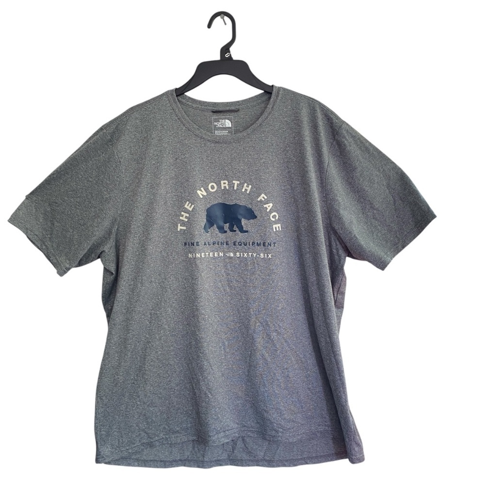 THE NORTH FACE Men's XL Tee Active Fit Bear Graphic 1966 Fine Alpine Equipment